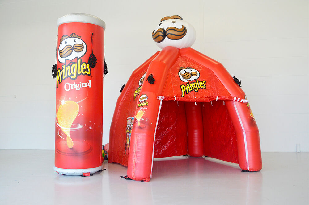 Pringles opblaasbare tent